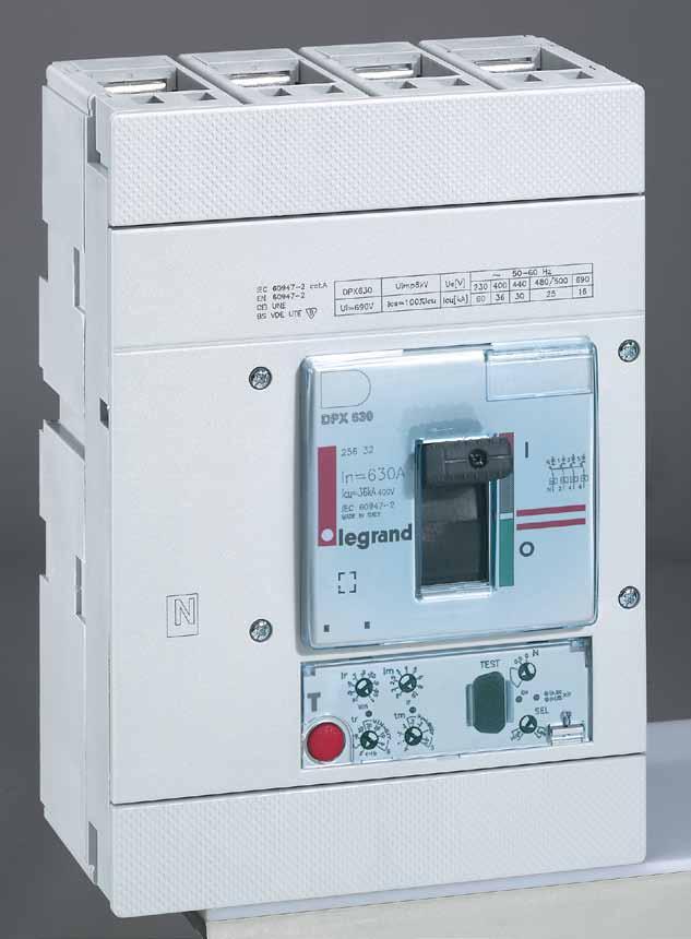 This solution is particularly advisable for installations characterised by high short-circuit current values, where the circuit breakers concerned by the two levels of dynamic selectivity are in the