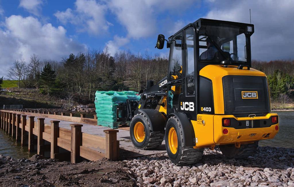 403 WHEEL LOADER. 2. The very best components We ve picked the very best components, including a Kubota engine, ZF axles and Bosch Rexroth hydraulic transmission.