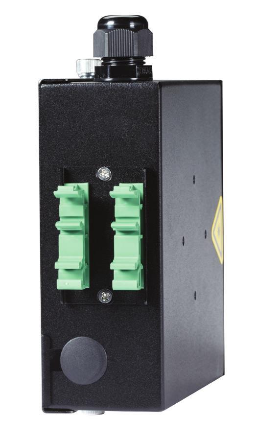 CHAPTER 3: PRE-INSTALLATION The pre-installation steps can be used for both the 1 and 2 ports DIN Rail enclosures. For illustration, we are only showing the 1 port DIN Rail enclosure. 3.1 STEP 1: ENCLOSURE MOUNTING First, determine where you wish to mount the enclosure.