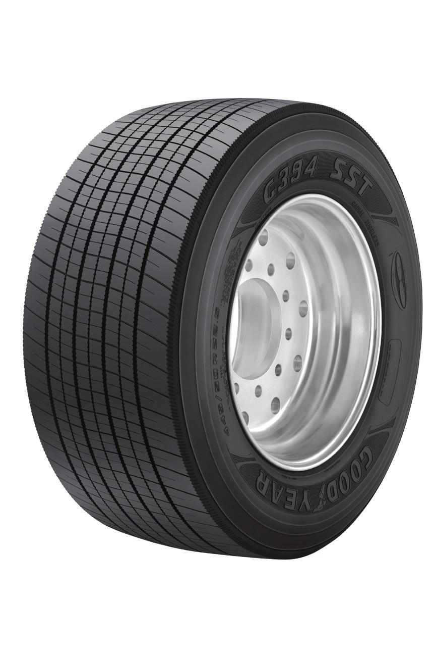 Fuel-saving compounds help promote energy efficiency as the tire rolls to enhance fuel economy.