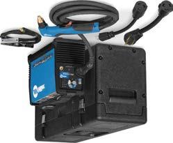 Multi-voltage plug (MVP ) on 375 X-TREME or MVP adapter on 625 X-TREME allows connection to 120- or 240-volt receptacles without tools.