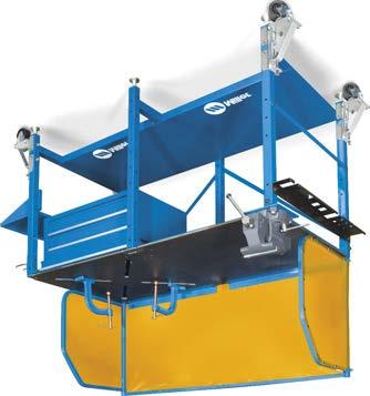 7 2 60SX Fully Loaded 1 3 5 4 8 9 30 x 60 inch size tabletop provides double the work surface of the 30FX. 3/8-inch X-pattern steel tabletop allows trouble-free clamping.