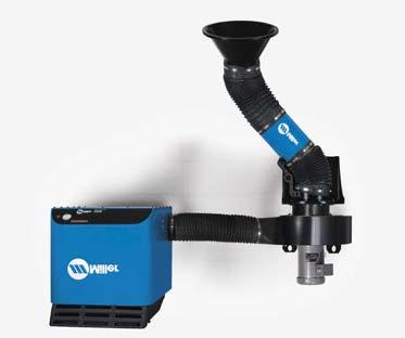 FILTAIR SWX Series See literature AY/3.2 (SWX) Stationary fume extraction systems wall- or column-mounted next to the weld area and designed specifically for welding.
