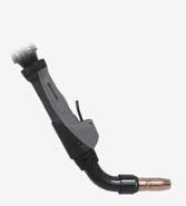 Clean Air straight handle gun Available in 300-, 400-, 500- and 600-amp models Compatible with Centerfire, Quik Tip and TOUGH LOCK consumables Ergonomic, lightweight handle with rear swivel improves