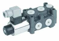 6/2 WAY DIRECTIONAL VALVE KV (NG 6) NG 6 Up to 350 bar [5 076 PSI] Up to 50 L/min [13.2 GPM] Plug-in connector for solenoids to ISO 4400.