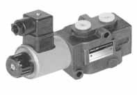 6/2 WAY DIRECTIONAL VALVES KV-6K (NG 6) NG 6 Up to 250 bar [3625 PSI] Up to 50 L/min [13.2 GPM] Direct in-line mounting. Plug-in connector for solenoids to ISO 4400.