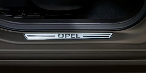 Battitacco in acciaio - posteriore Copri pedali acciaio inossidabile OPC Line, cambio