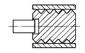 Type With integrated Centring