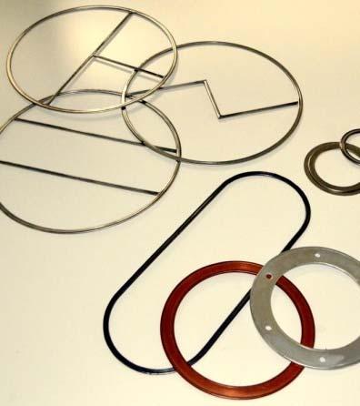 Proven sealing elements for use in apparatus construction, heat exchanger applications, pumps or