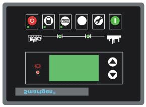 Control Panel- SMARTGEN 6110/6120 Control Panel Technical Specifications The base mounted control panel in a vibration isolated sheet steel enclosure.