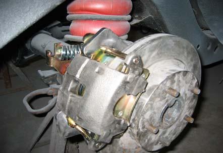 * If the pads do not clear the rotor, you ll need to adjust the caliper position with the included spacers.