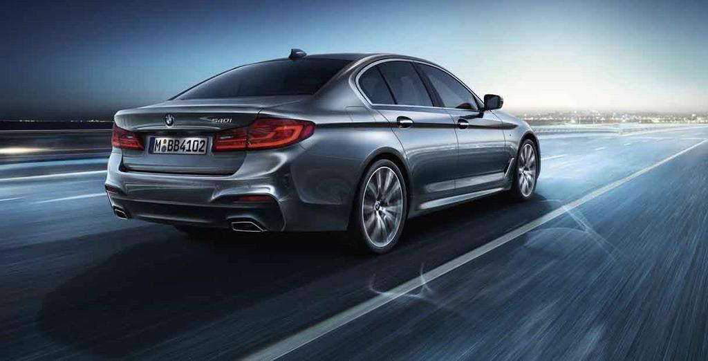 THE NEW BMW 5 SERIES DRIVER ASSISTANCE PROVIDES COMFORT AND SAFETY AT THE