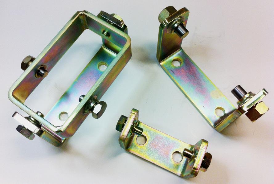 Wall brackets suitable for actuator WV-121 TYPE WV-153 Cylinder A B C D E F G H 80* 204 105 235 53 130 10 18 151 100 224 115 256 63 130 10 18 162 140 262 135 309 90 130 10 18 188 Väggkonsoler