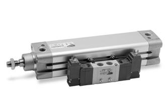 > Series 6PF cylinders CATALOGUE > Release 8.8 Accessory to mount valves on the cylinder The mounting sub-base Mod.