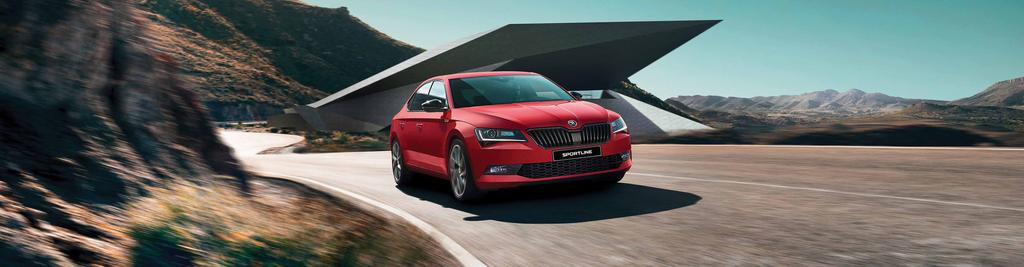 WOLF, IN WOLF S CLOTHING Sophistication just got a sporty makeover. Step inside the ŠKODA SUPERB SPORTLINE and experience how racy and refined can go hand-in-hand.