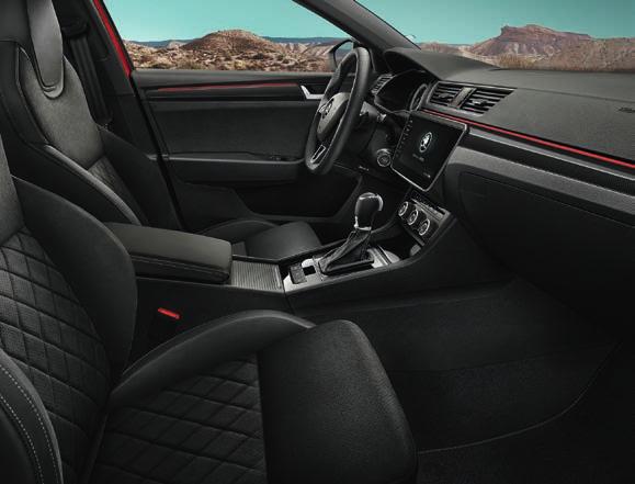 69 68 WOLF, IN WOLF S CLOTHING INTERIOR DESIGN The interior is decorated with the carbon décor bearing the SportLine logo.