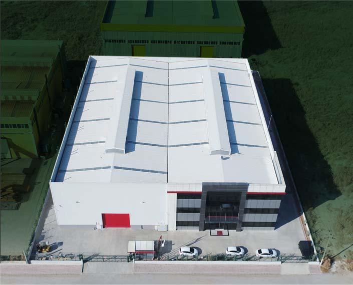 PRODUCTION FACILITIES Ankara Factory Savunma Sanayine yönelik üretim ve Ar-Ge Merkezi olmak üzere, Ankara Başkent Organize Sanayi Bölgesi nde, yapımı üç