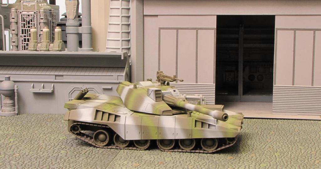 COUGAR T-15 heavy tracked tank The Cougar is an unconventional tracked design in that it has both front and rear drive wheels and two half-length tracks on each side of the hull rather than