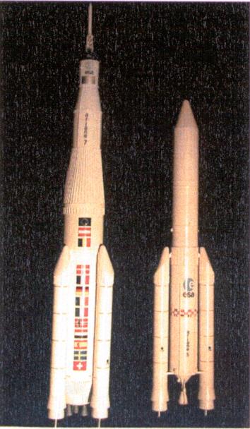 However in 1991 CNES, the French national space agency, conducted some studies to show that, using ARIANE 5 components and systems, a heavy launcher could be developed.