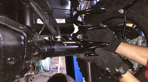 42. Locate 2 new lower control arms part # 44100-04.