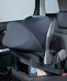 It meets the current Child Seat Safety Standard ECE R44/04 regulations and offers optimal side impact protection.