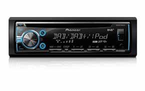 8 8 Pioneer CD Tuner DEH-X6700DAB the built-in DAB+ tuner with time shift function gives you access to thousands of radio stations.