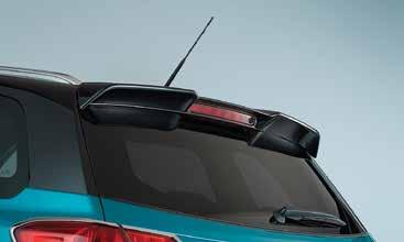 exterior Vitara already has great looks and strong lines.