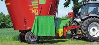 Verti-Mix Single Standard Mixer Front right hand door Enclosed hay ring Single axle with hydraulic brake Wide angle PTO Digistar EZ2500 adding weighing Direct hydraulic connection to tractor Model no.