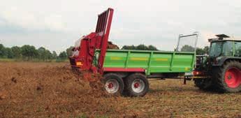 Muck Spreaders Manure/Universal MS SERIES - MS801, MS901, MS1201, MS1401 The most compact model range available from Strautmann with 2 disc spreading units and 2 horizontal discharge beaters, with