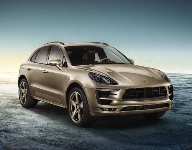 Power of imagination Porsche The highest benchmark? The measure of all things. The Macan S in Palladium Metallic.