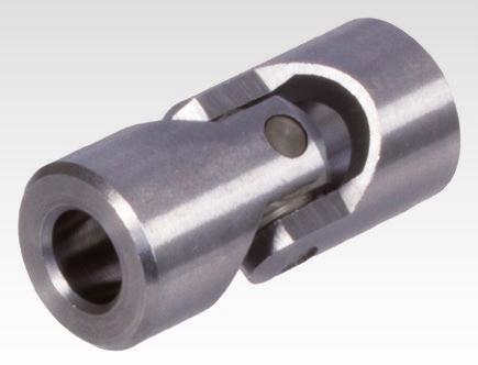 Single Universal Joints WEL Similar to DIN 808 Material:. Max. Operating Angle 45º. These low-price, single universal joints are especially suited for manual operation at low torques.
