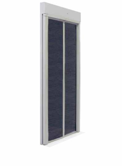 Glass windows: (vision) 712x670 mm (900 mm wide door) Standard: Door blade and door frame in RAL 9003 (Aritco white) Glass window: clear glass (JT0) Options: Door blade and /or door frame in other