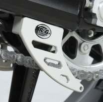 is adjustable and features a longer reach to cover more of the sprocket.