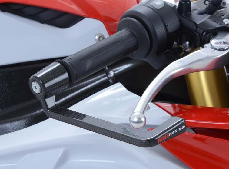 motorcycle body worldwide (ACU, MSVR, FIM, AMA) and required for racing, the 'Lever Guard' was developed to help avoid the accidental engagement of the front brake lever during close wheel to wheel