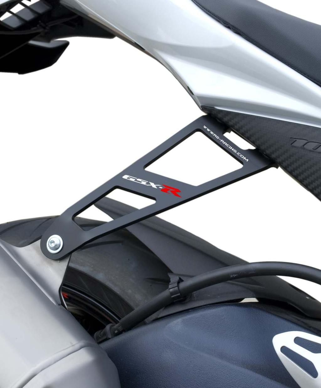 EXHAUST HANGERS EXHAUST HANGERS EXHAUST HANGERS Exhaust Hangers allow riders who don t need to carry a passenger the opportunity to remove the redundant and heavy pillion pegs, exchanging them with a