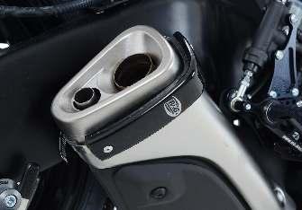 rubber strip, preventing scratching on the exhaust and ensuring it doesn t slip or move.