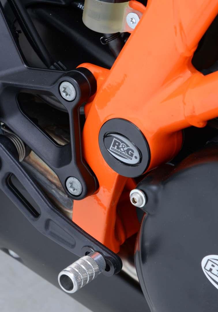 FRAME PLUGS FRAME PLUGS FRAME PLUGS Frame Plugs take only seconds to fit, protecting and covering the exposed holes in the frame where the swingarm or engine are mounted, preventing water and road