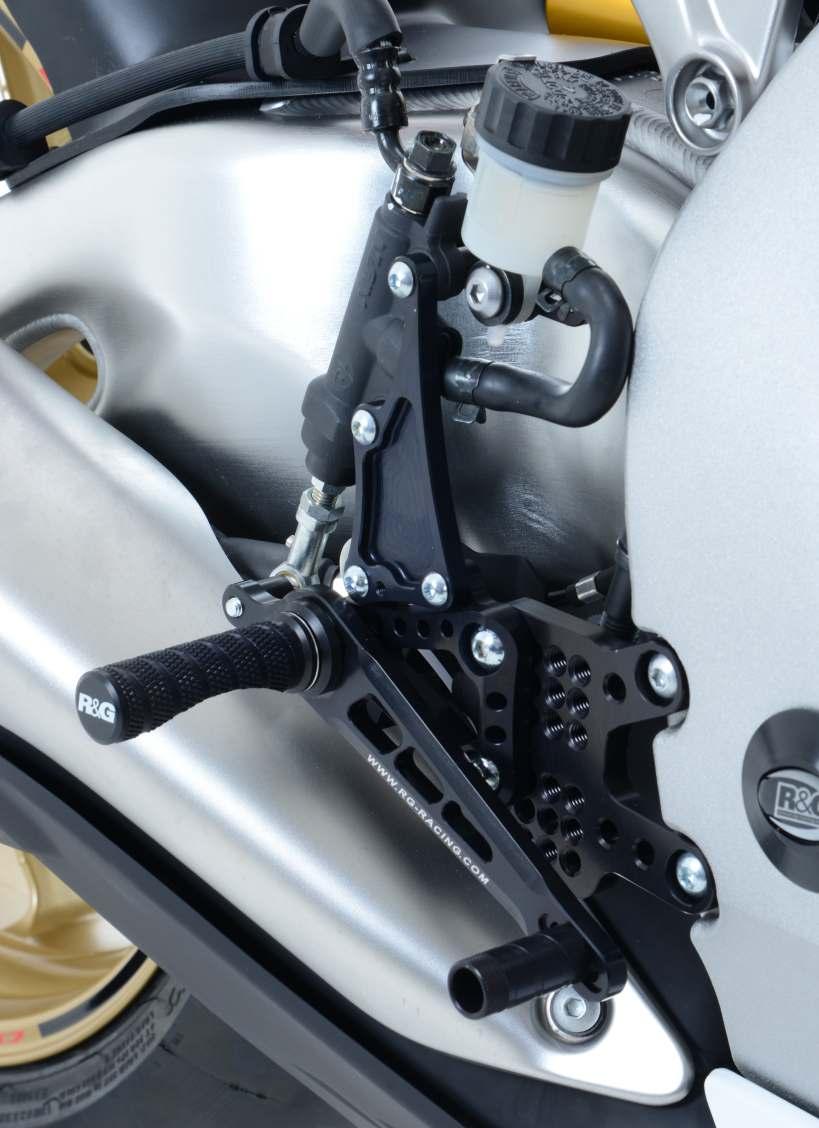REARSETS REARSETS REARSETS REARSETS launched its first range of motorcycle rearsets after a year of testing on track.