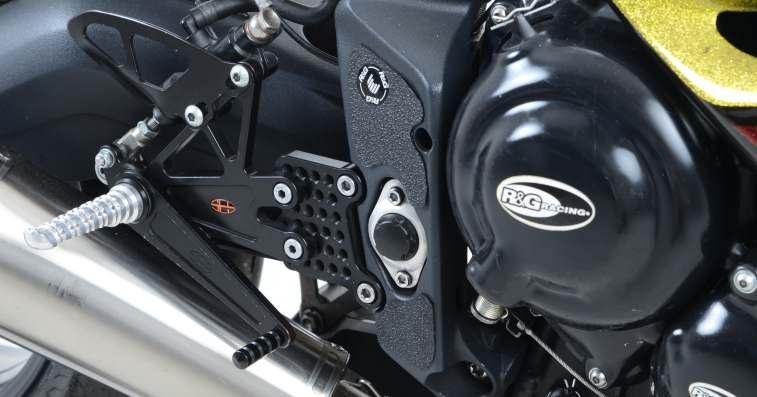 other during cornering causing wear and unwanted damage to the swingarm or boots (both expensive to fix!).