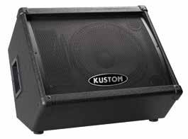 Master volume KUSTOM KSC12P 100 watt powered box 1 x 12 speaker 