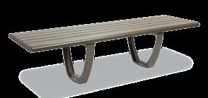 $1,380 Add to unit price per center armrest $130 Support Option: S-2 Table Set 475 Douglas Fir Slats 475-60D 6'