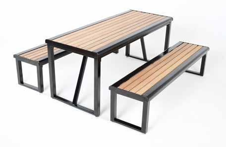 $3,260 299-60-1TX ADA Accessible Picnic Table, Wood Grain Plastic, 503 lbs. $3,470 299-66TX 6' Picnic Table, 6 seats, Wood Grain Plastic, 626 lbs.