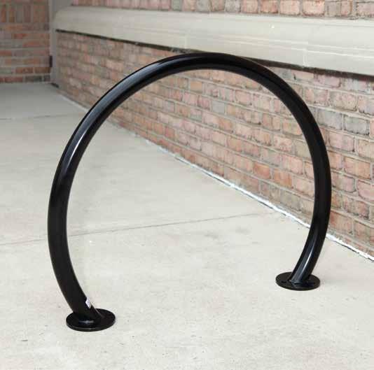 $340 Support Options: S-1, and S-2 Mounting hardware included Shown in Black bike rack 293 293-00HG Hot-Dip Galvanized Loop (30 lbs.