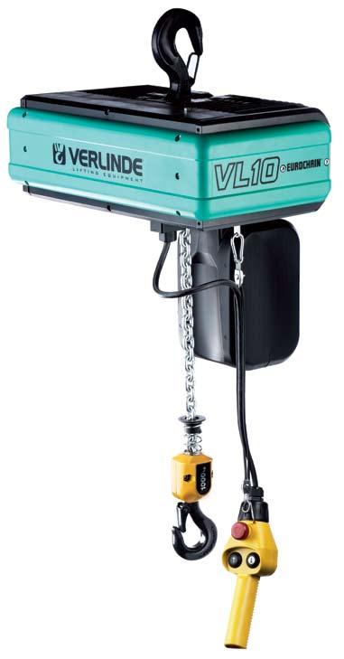 EUROCHAIN VL Compact electric chain hoist for loads of 60 to 10,000 kg The EUROCHAIN VL is the answer to your small and medium capacity hoisting needs.