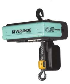 EUROCHAIN VL Options available Variable lifting speed EUROMOTE radio remote control Double brakes Gear limit switch THE EUROCHAIN VL can be equipped with many options, designed to adapt to specific