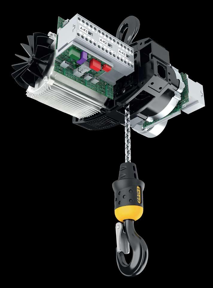 ELECTRIC HOISTS AND WINCHES Technical characteristics The EUROCHAIN VR electric chain hoist is designed to provide users with the maximum level of safety.