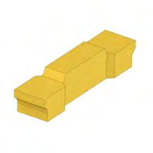 Duo Cut Blanks for Duo Cut B DC 06 26 C4 WC Blank Deep Groove Width of blank [mm] Insert length