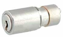 Central Locking Cylinders ZVZ.80-4-041 Lock cylinder for furniture locks which lock all desk and cabinet drawers.