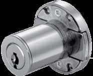Flush Mounted Dead Lock MAS.2006 Dead lock for flush or surface mounted installation with screws For left or right hinged doors, as well as top or bottom locking drawers.