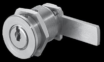 Camlock Cylinders BMZ.1031/1061, BMZ.1031A/1061A Camlock cylinder with hex nut fastening, suitable for installation in wood and metal.